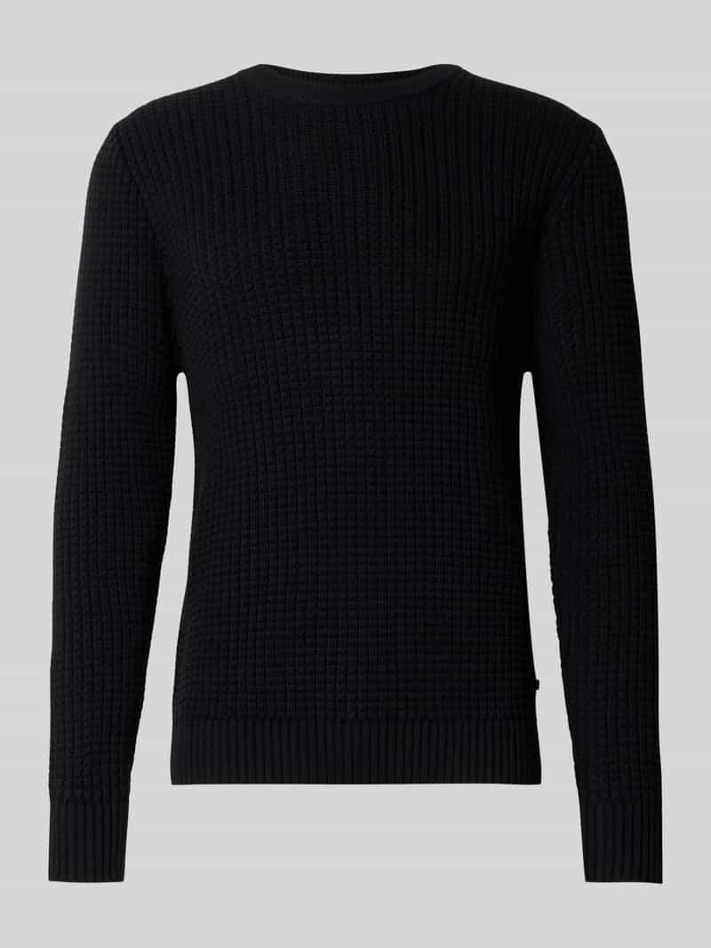 Matinique Gebreide pullover met ronde hals model 'triton'