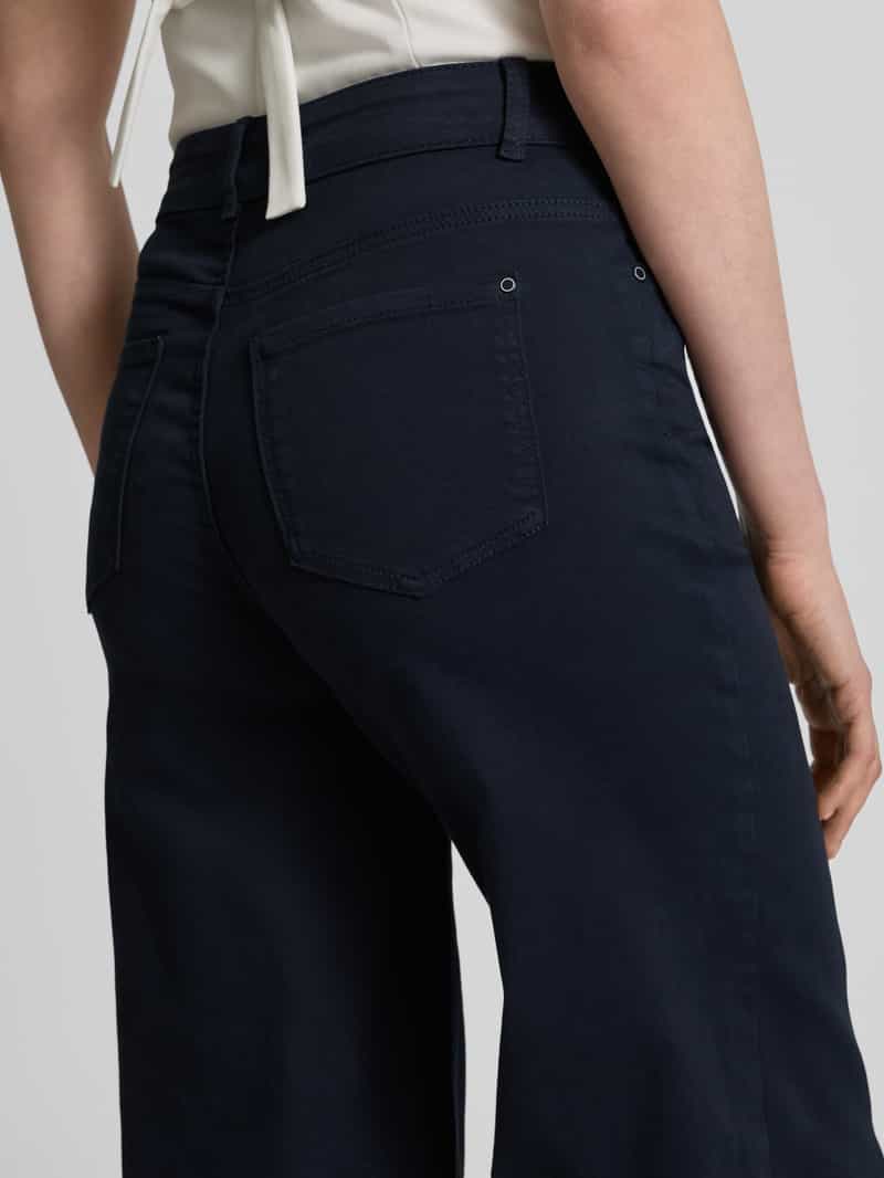 Christian Berg Woman Flared cut jeans met steekzakken