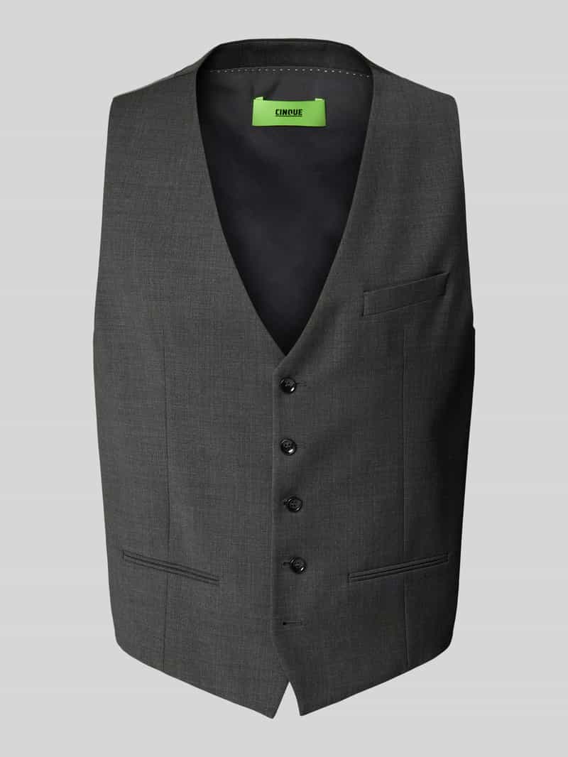 Gilet met V-hals model 'Castello'