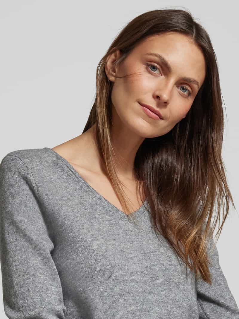 Vila Gebreide pullover met ribboorden model 'RIL'