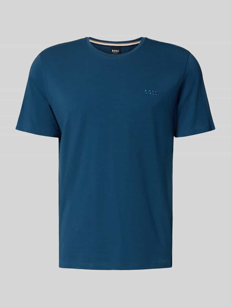 Boss Regular fit T-shirt van katoenmix model 'MIX&MATCH'