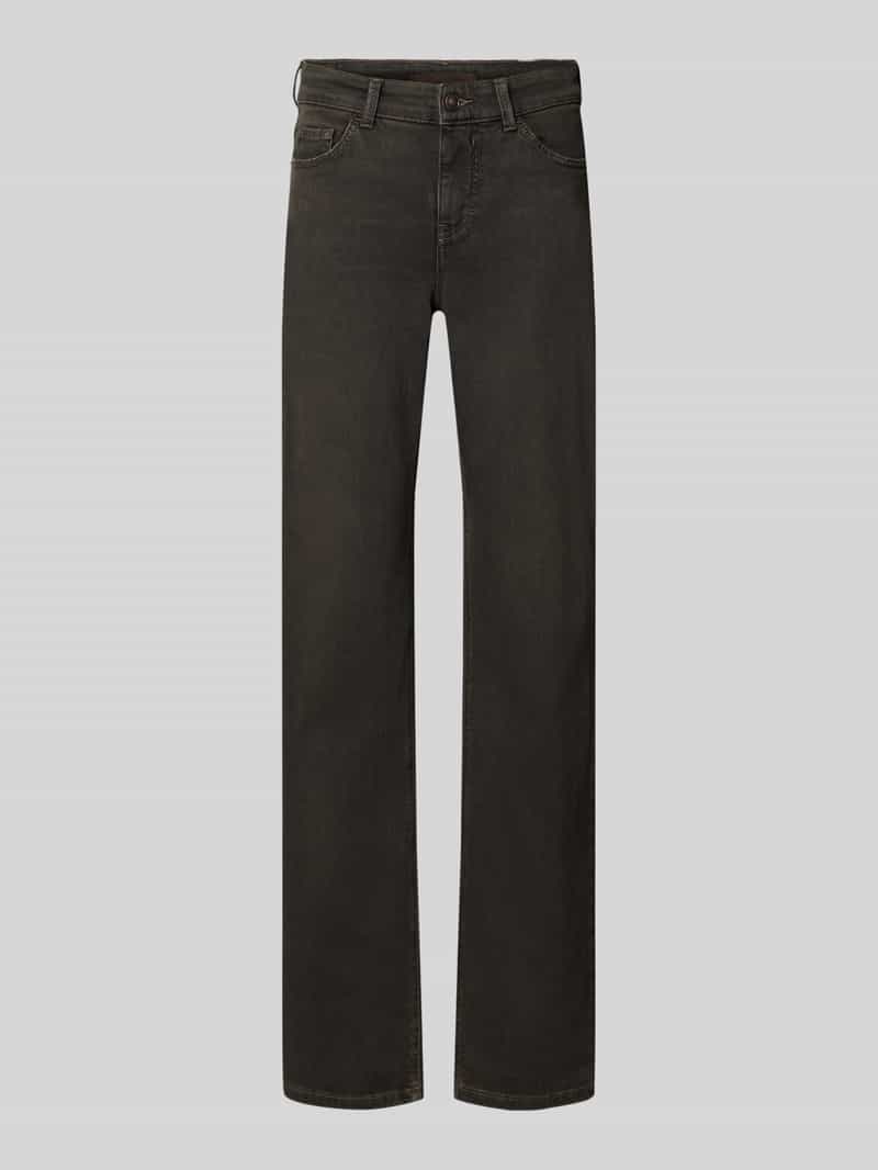 MAC straight fit jeans van katoenmix model 'Carrie'