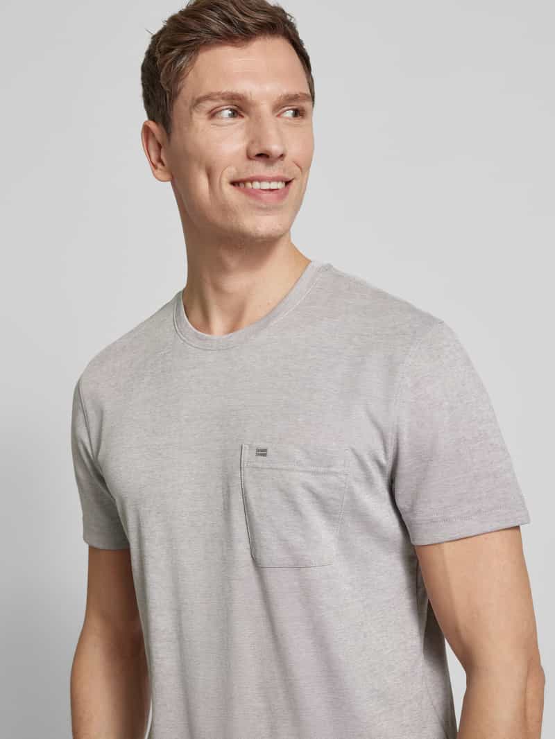 Christian Berg Men T-shirt met borstzak