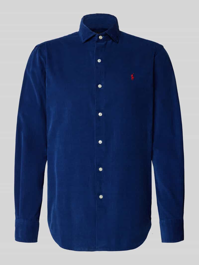 Polo Ralph Lauren Regular fit vrijetijdsoverhemd met logostitching model 'CORDUROY'