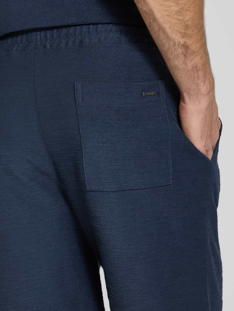 JOOP! Collection Korte broek met elastische band en achterzak