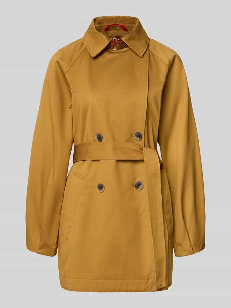 MAX&Co. Shaped fit trenchjack van puur katoen model 'ELIS'