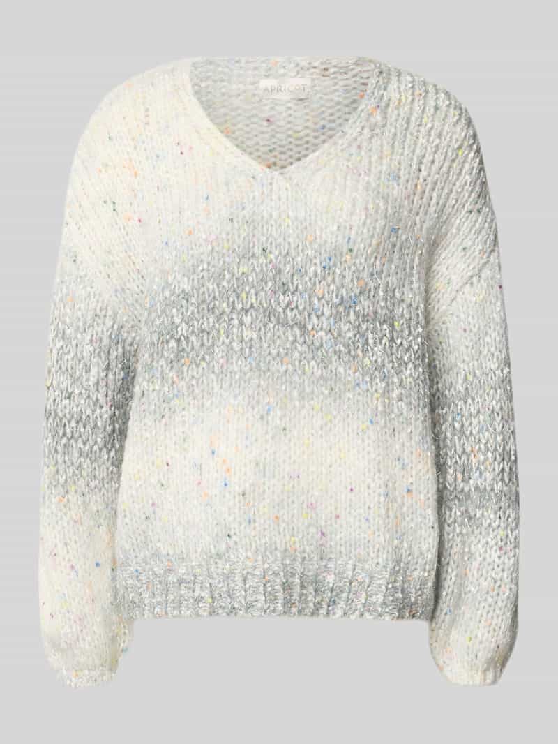 Apricot Regular fit gebreide pullover van effectgaren