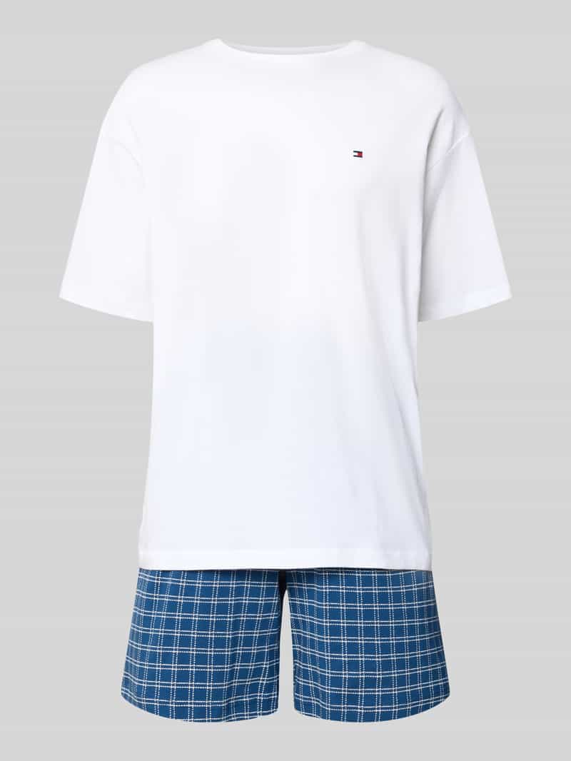 regular fit pyjama van katoenmix