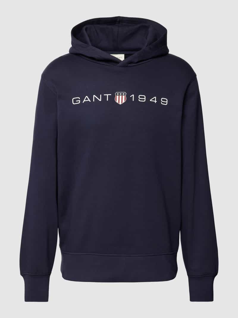 Gant Hoodie met labelprint