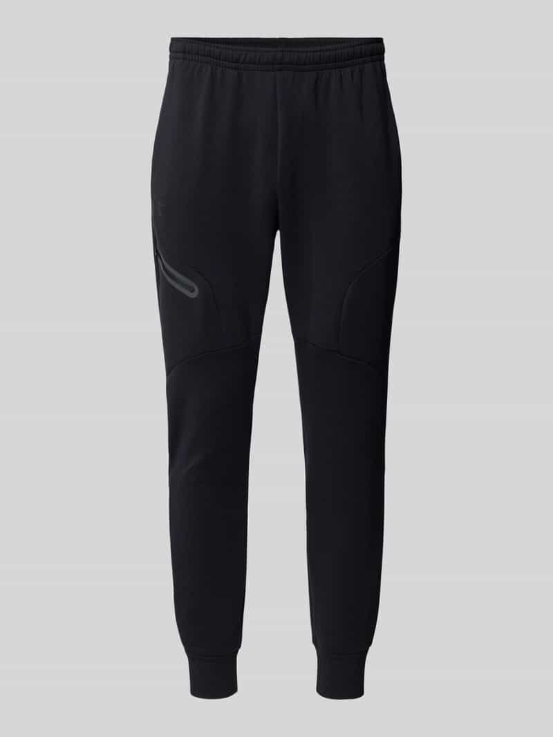 Under Armour Regular fit sweatpants met ritszak, model 'UNSTOPPABLE'