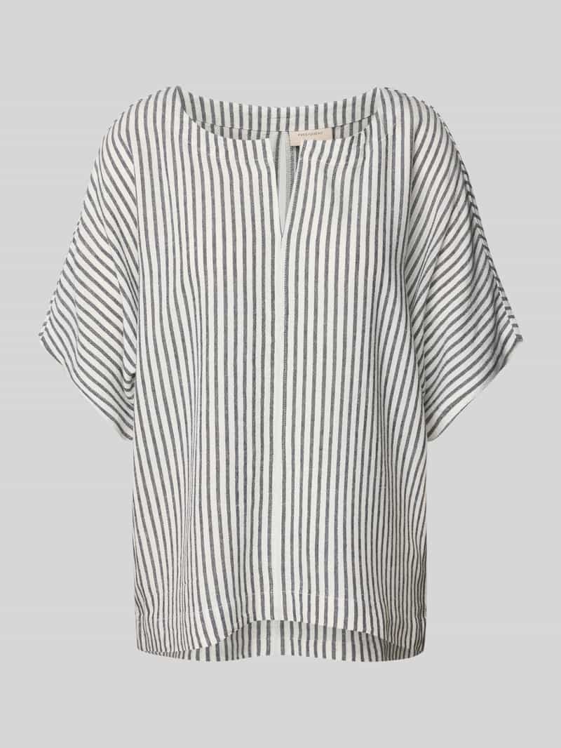 FREE QUENT Blouseshirt met V-hals model 'Lavisco'