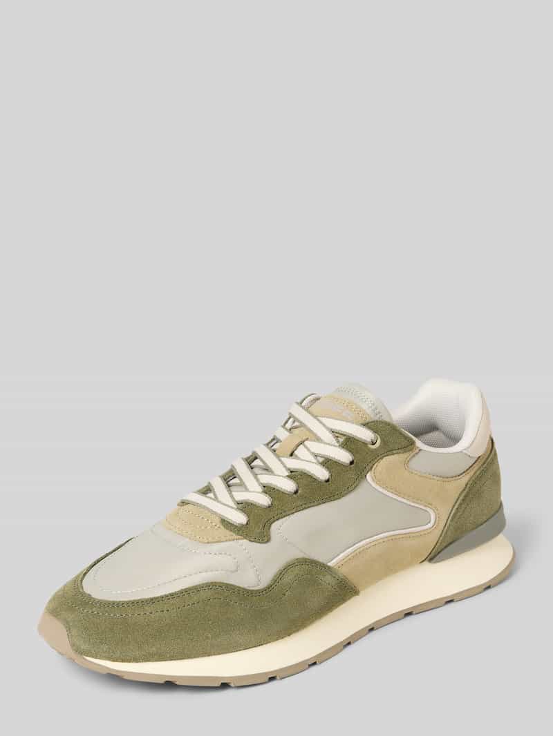 sneakers van Leermix model 'City'