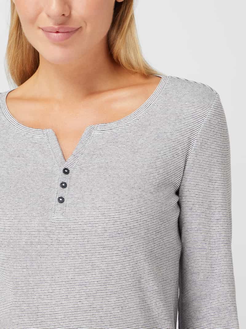 Tom Tailor Serafinoshirt met lange mouwen en streepmotief