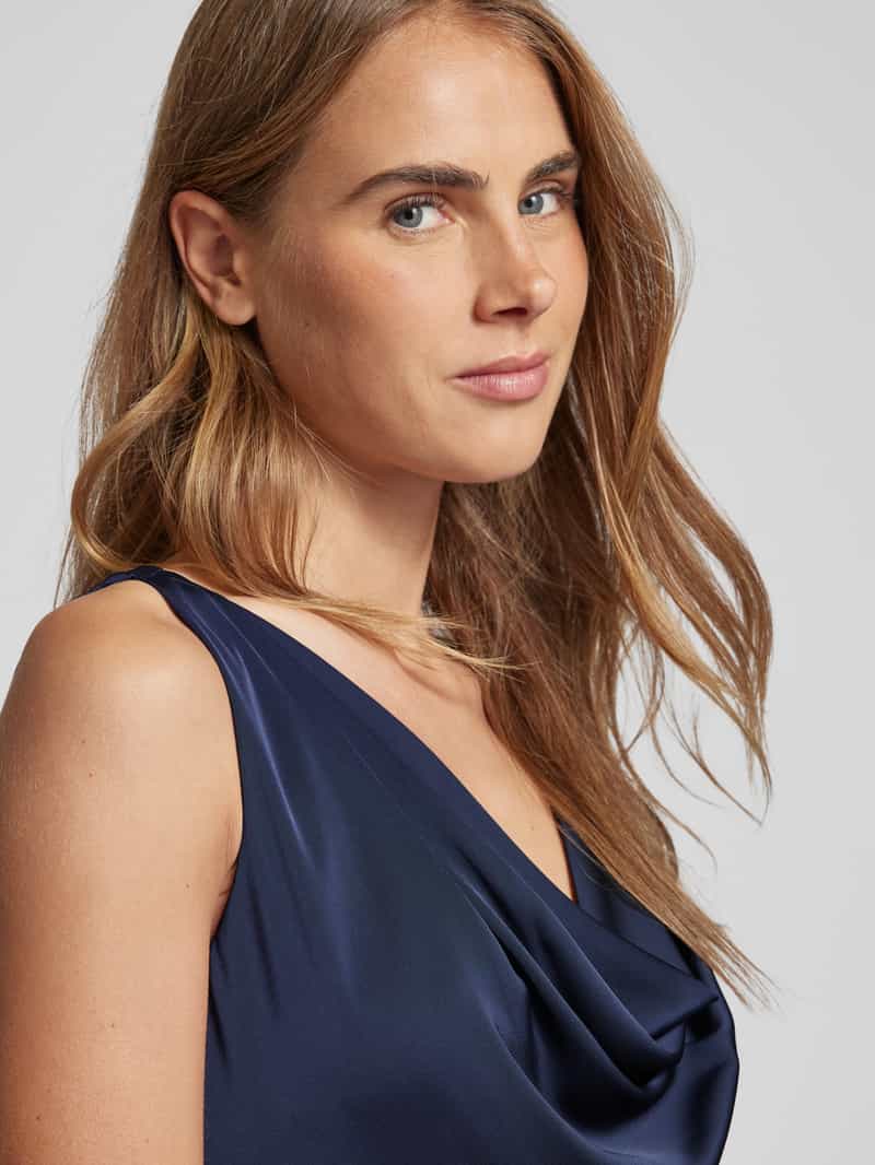 Vera Mont Cocktailjurk met watervalhals