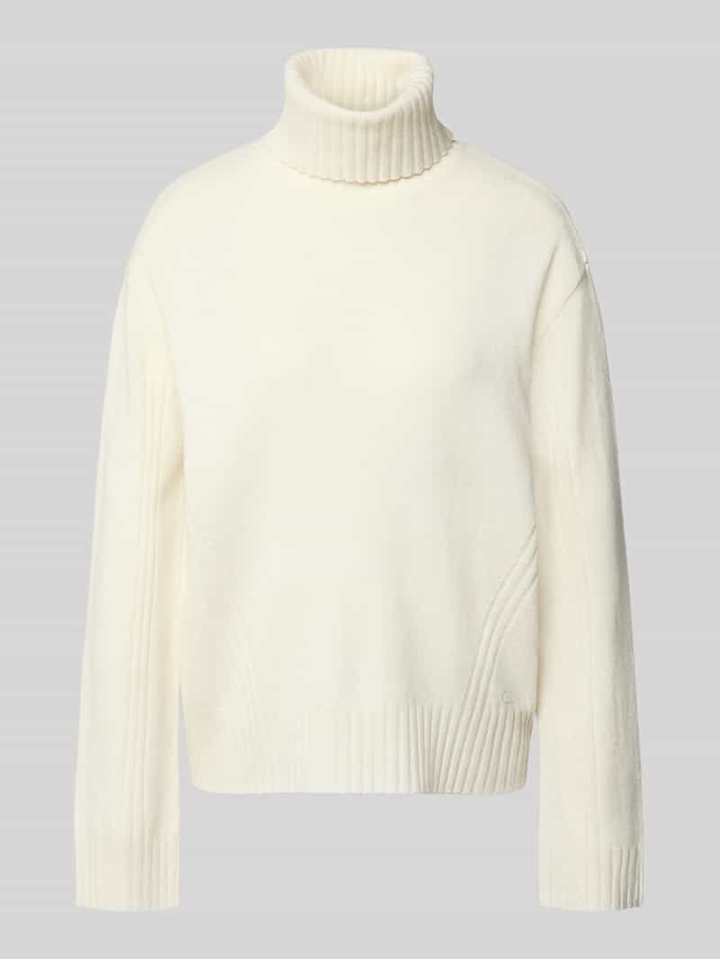 Liu Jo White relaxed fit coltrui van pure wol