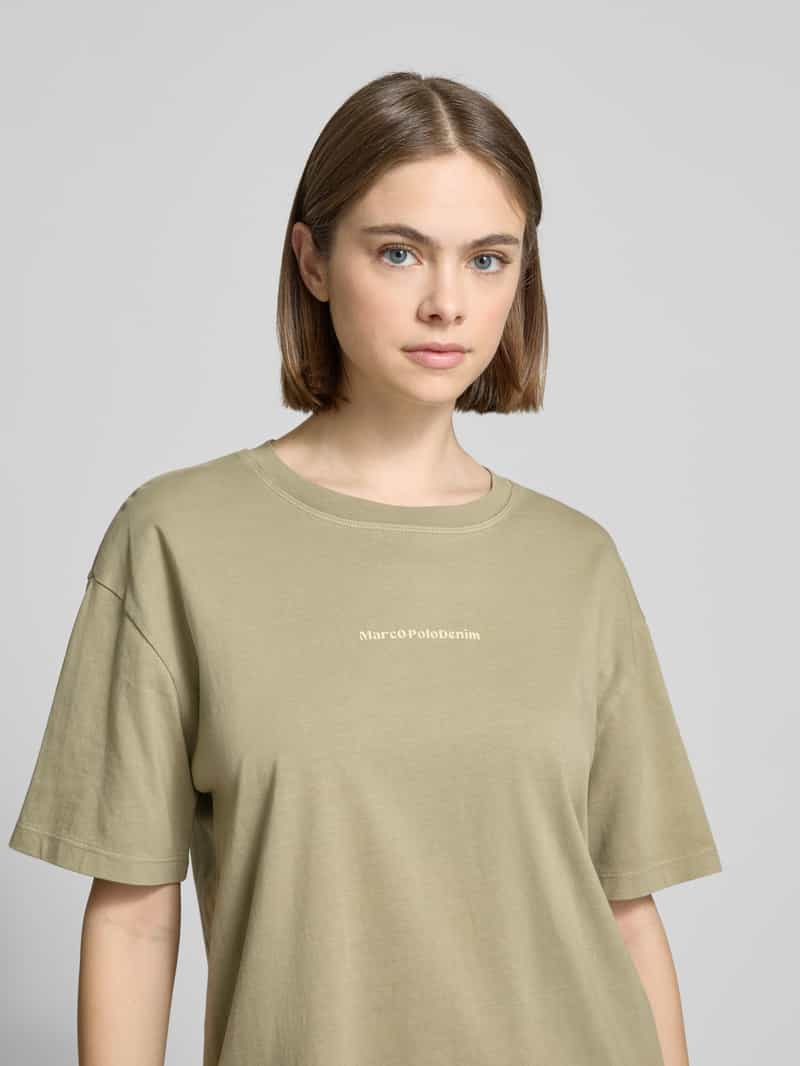 Marc O'Polo DENIM T-shirt met labelprint