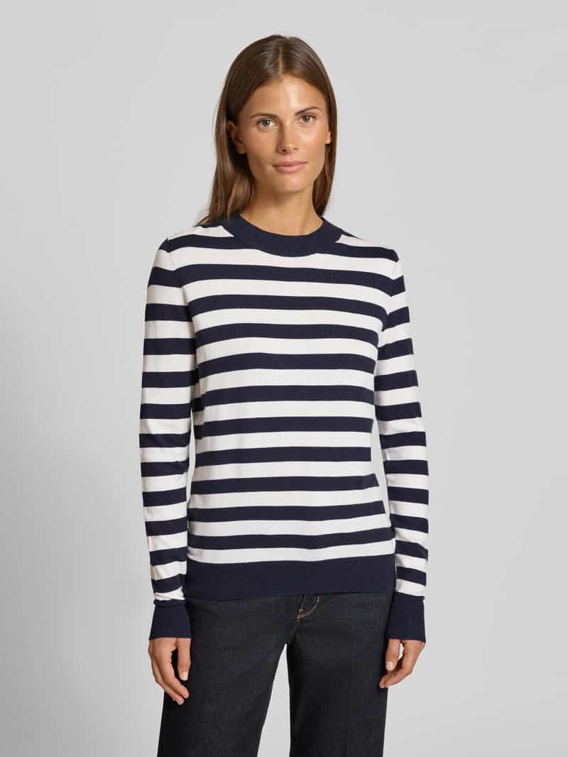 Christian Berg Woman Gebreide pullover met ronde hals