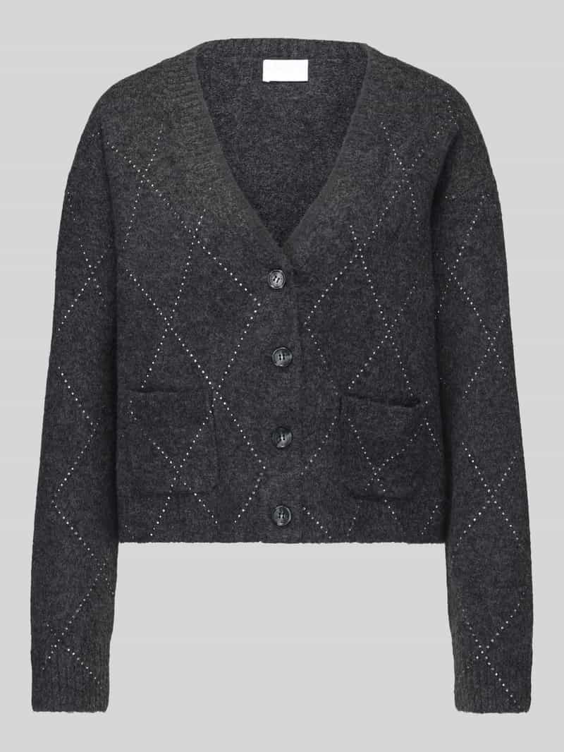 Jake*s Collection cardigan met sierknopen