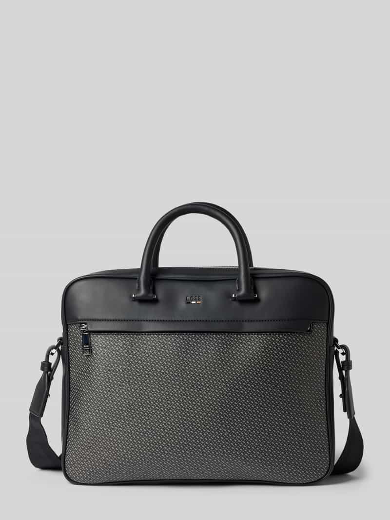 Laptoptas met Monogrammotief Model 'RAY_MN_S'