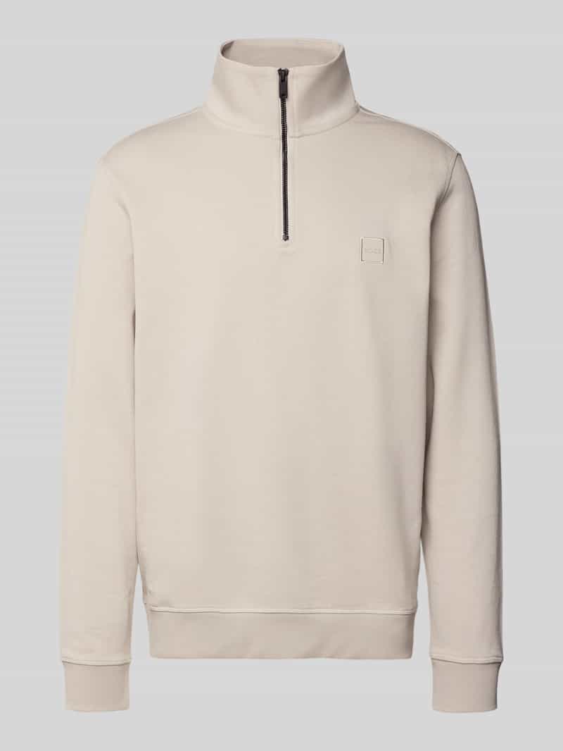 Boss Orange Regular fit sweatshirt van puur katoen model 'ZETRUST'