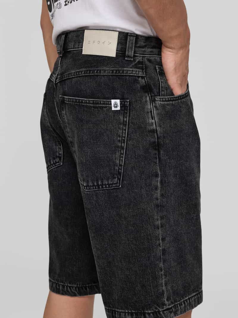 Edwin Flared korte jeans in 5-pocketmodel model 'WORKER'