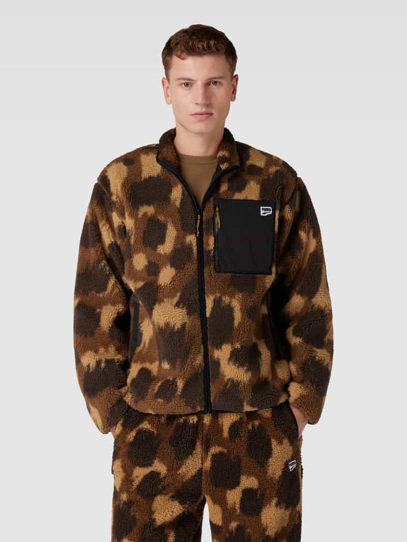 Sweatjack van teddybont, model 'Downtown' PUMA PERFORMANCE