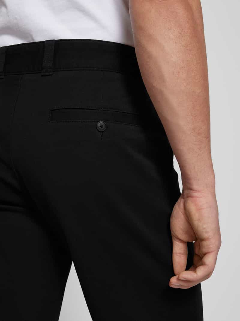 Hugo Blue Regular fit bermuda met achterzakken model 'Dante'