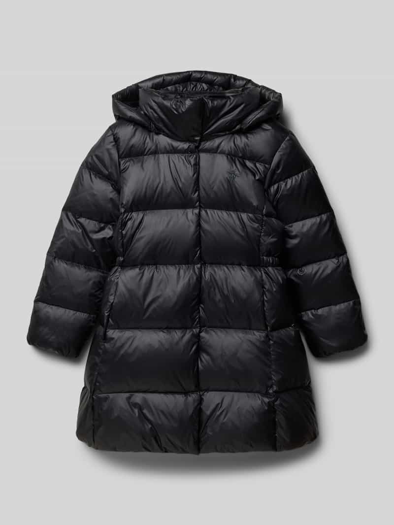 Polo Ralph Lauren Teens Regular fit gewatteerd jack met logostitching model 'Celia'