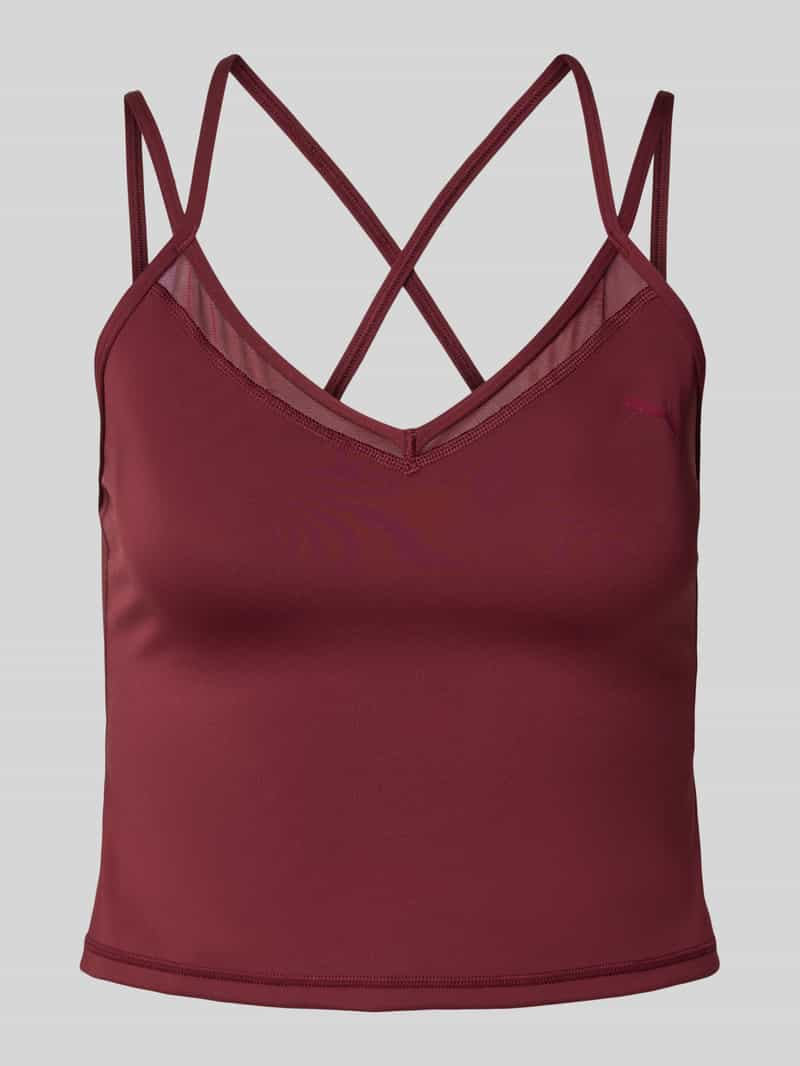 Puma Top met spaghettibandjes en logoprint