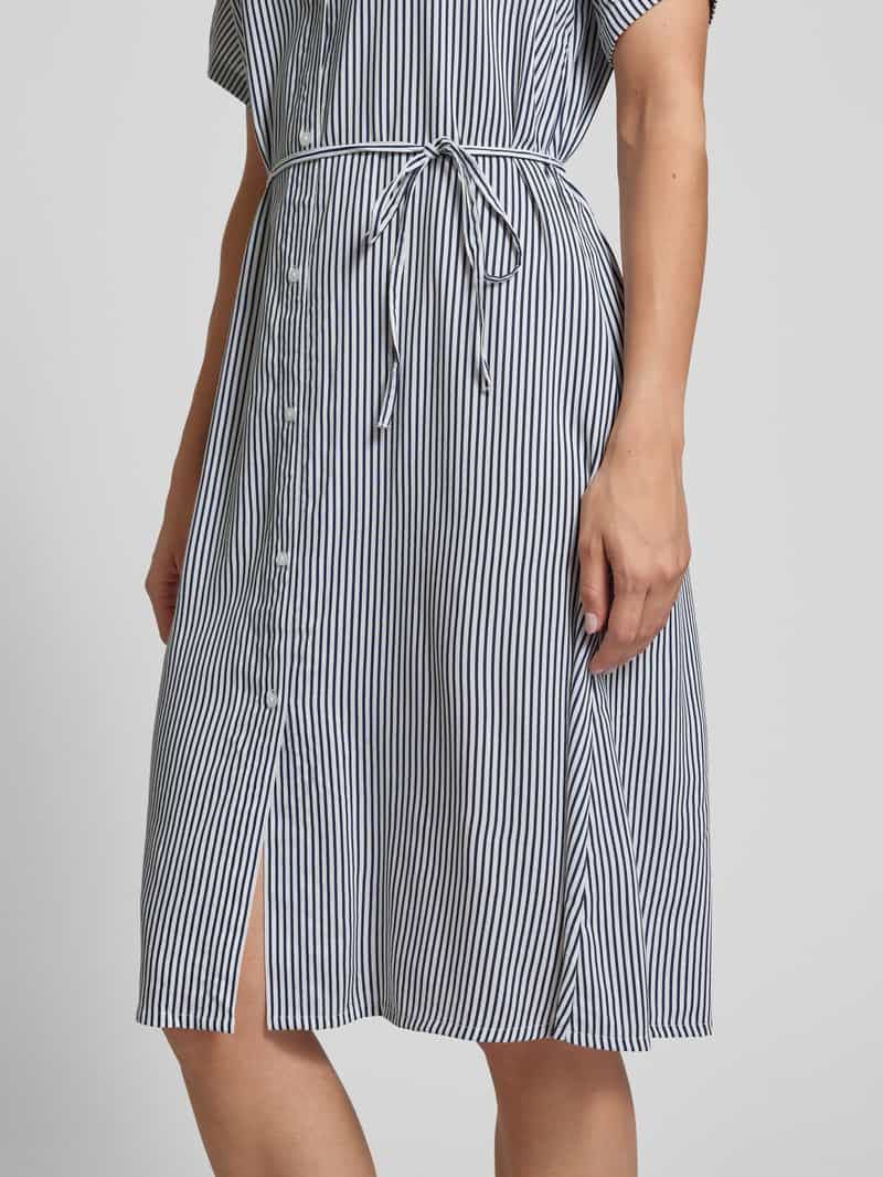 Vila Overhemdjurk van viscose met tailleband model 'Viragna'