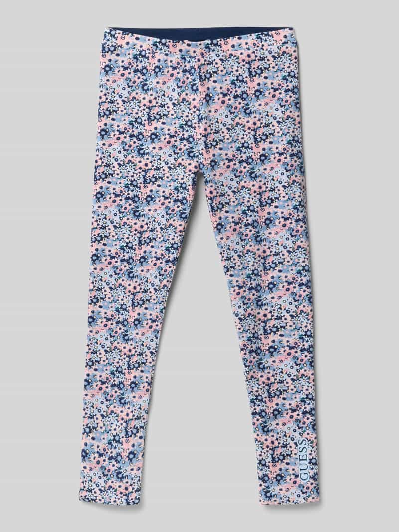 Guess Legging met all-over bloemenprint model 'Reversible'