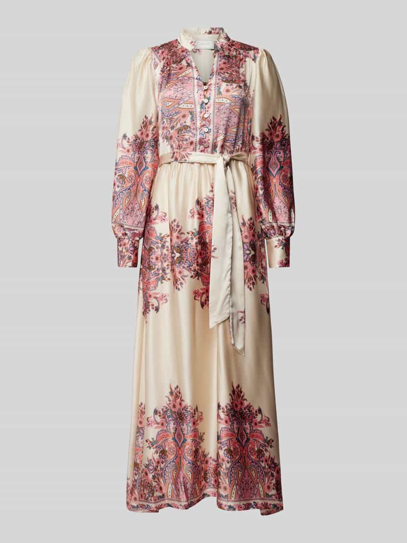 NEO NOIR Maxi-jurk met paisleymotief model 'Nova'