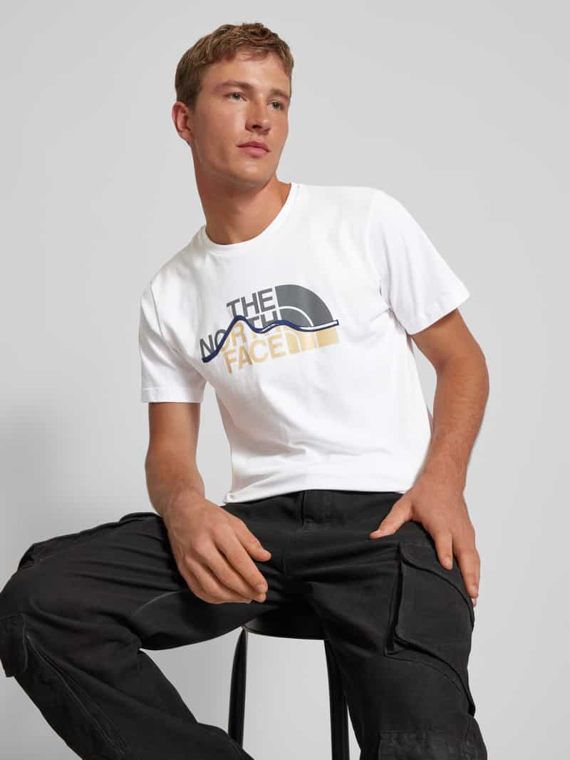The North Face T-shirt met labelprint