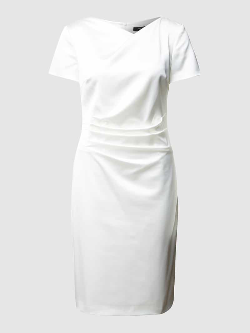 Cocktailjurk van satijn Swing