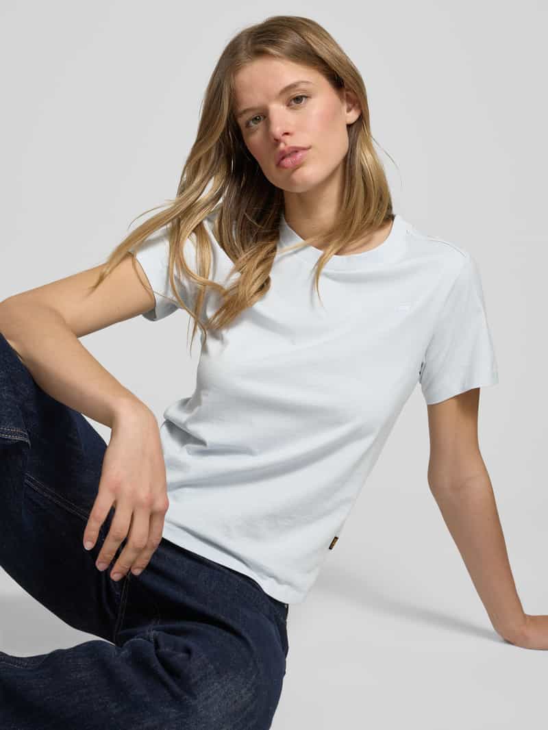 G-Star Raw T-shirt met labelstitching