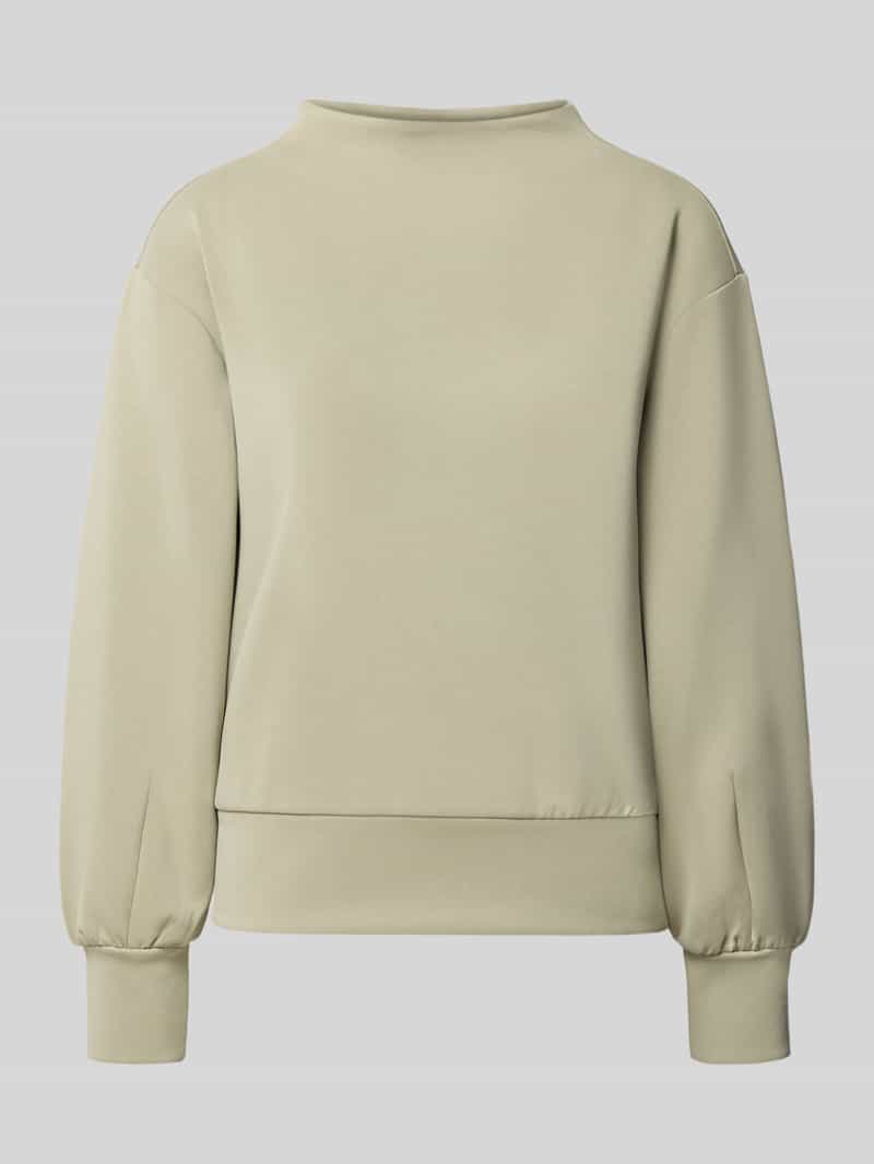 Opus Sweatshirt met opstaande kraag model 'Gablina'