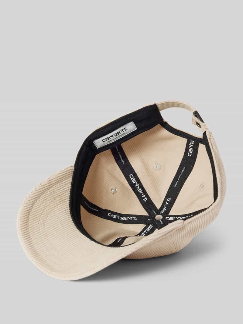 Carhartt Work In Progress Baseballpet met labelstitching model 'HARLEM'