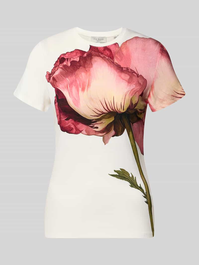 T-shirt met ronde hals model 'OBREY'