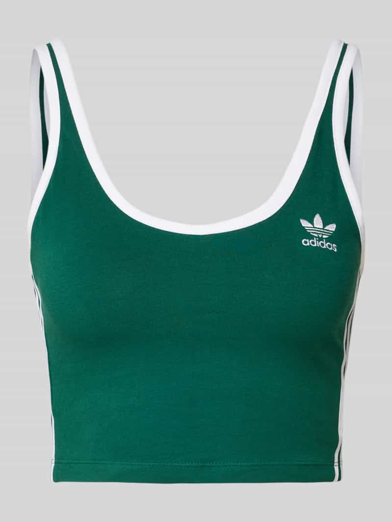 adidas Originals Korte top met labelstitching