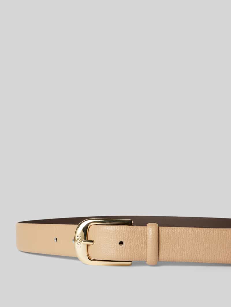 Boss Leren riem van echt runderleer model 'Anna'