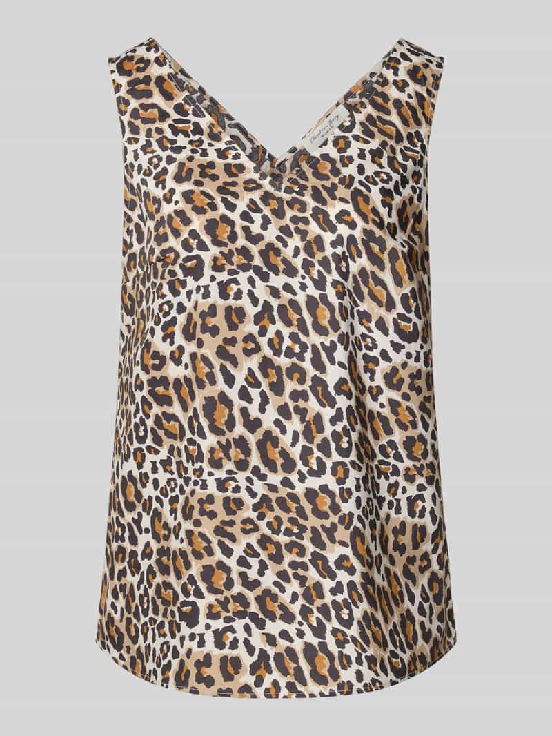 Christian Berg Woman Regular fit blousetop met V-hals