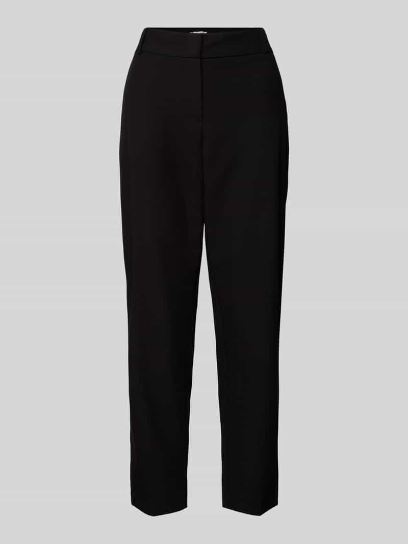 Christian Berg Woman Tapered fit stoffen broek met elastische band