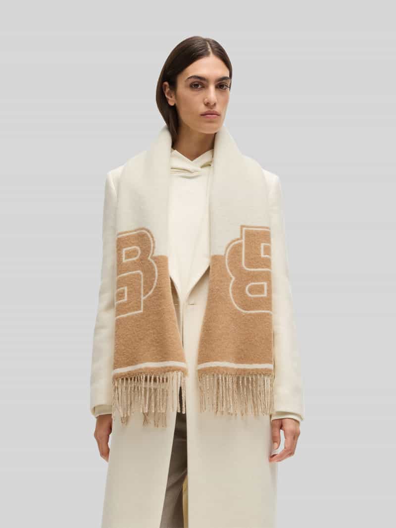 Boss Sjaal van wolmix model 'VIANNA'