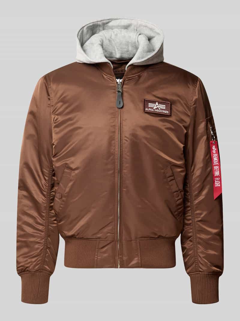 Alpha industries Regular fit bomberjack met capuchon