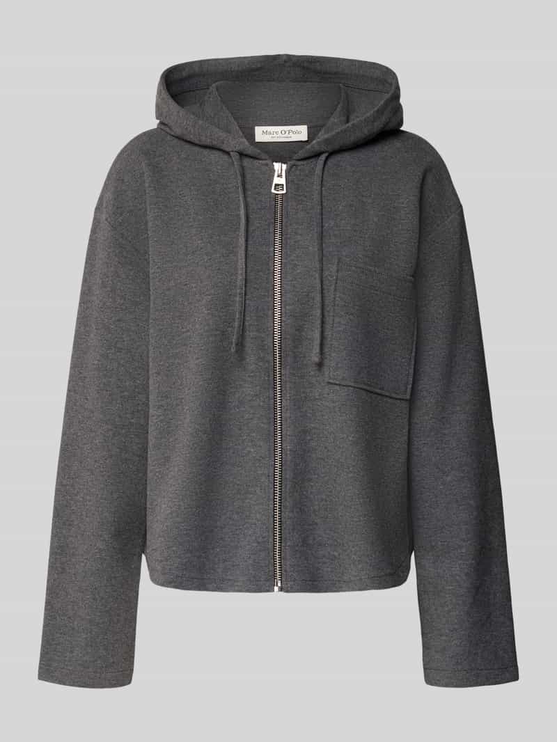 Marc O'Polo Oversized sweatjack van katoenmix