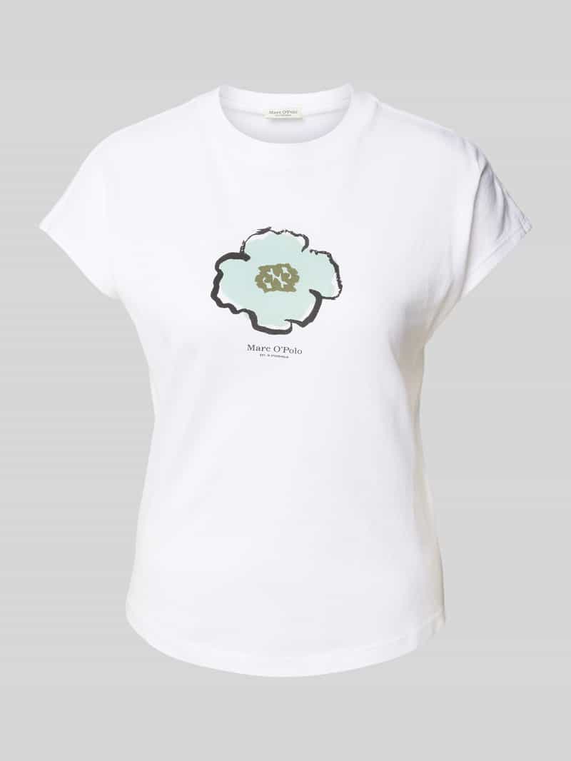 Marc O'Polo Regular fit T-shirt van puur katoen