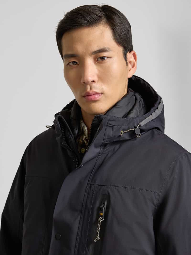 camel active Parka met klepzakken model 'Parka Hood clean'