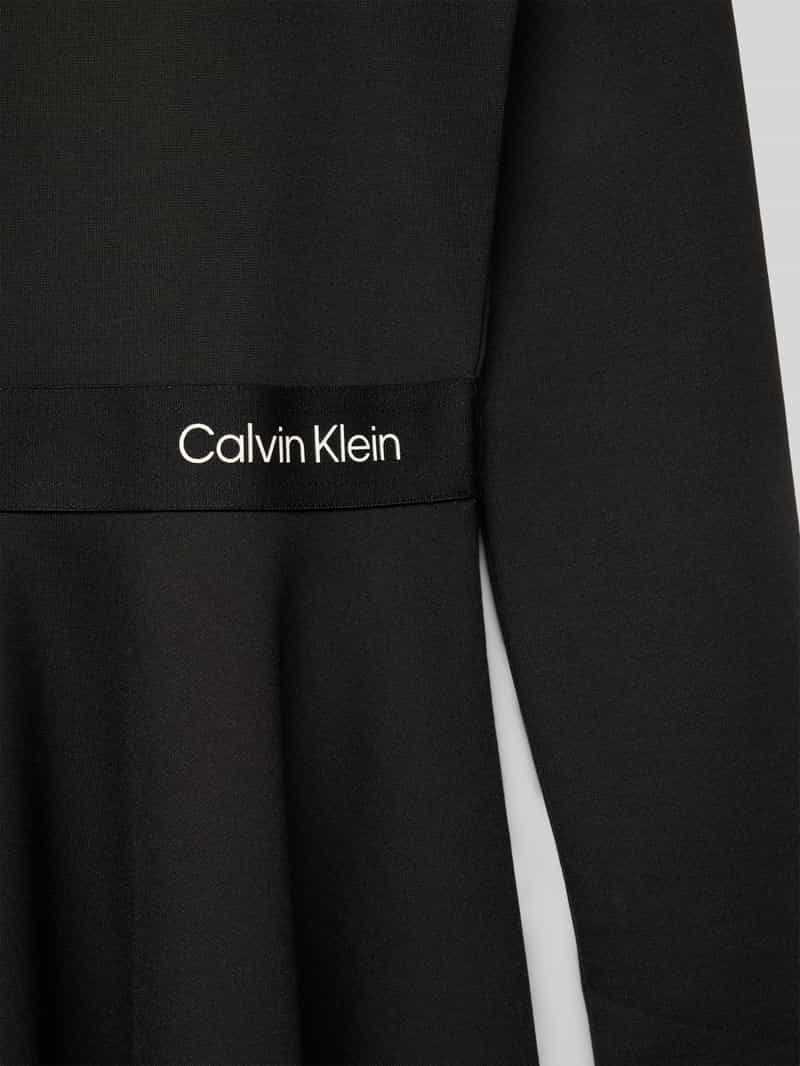Calvin Klein Jeans Jurk met labelprint