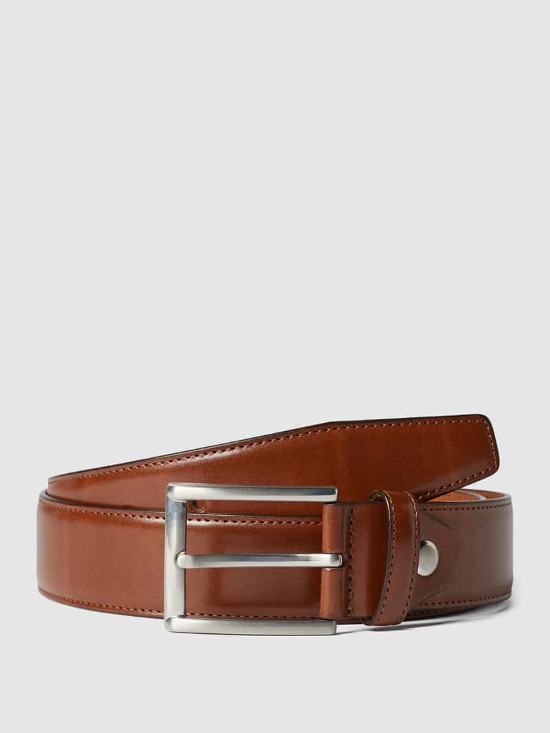 Riem met leer
