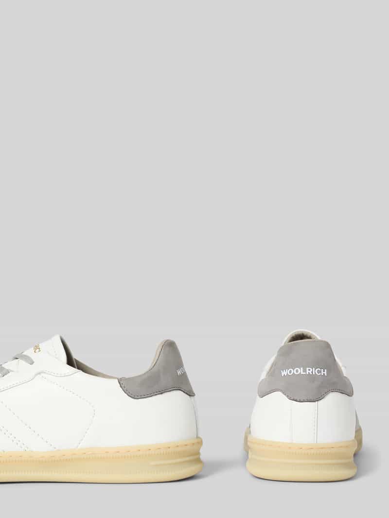 Woolrich Sneakers van leer in retrolook